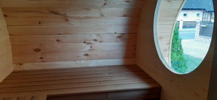oválná sauna